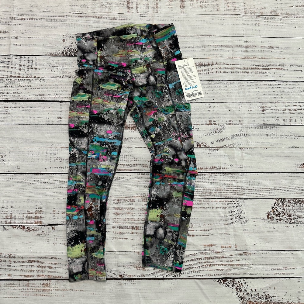 Lululemon Fast and Free Crop 23” Size 6